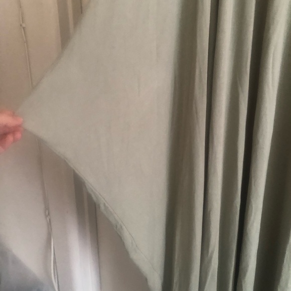 ❤️NWT Urim Asymmetrical Maxi Dress Light Green Size M - Picture 4 of 7